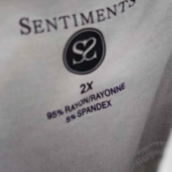 Floral Summer Dress / Beach Cover Up Sz 2X - Picture 3 of 4